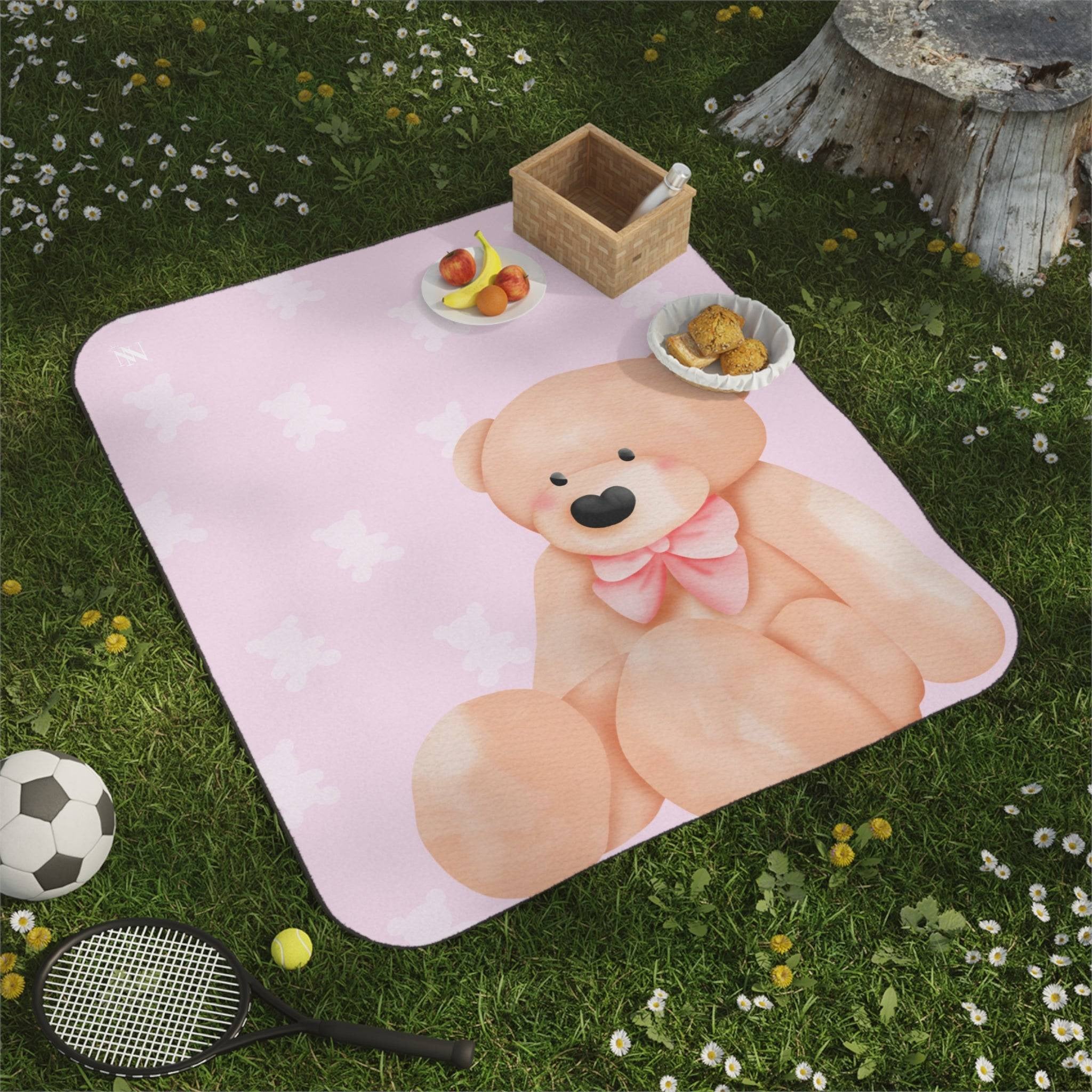 Cute Teddy Bear | Mix Match Fun-Flirty Lovers’ Water-Resistant Blankets