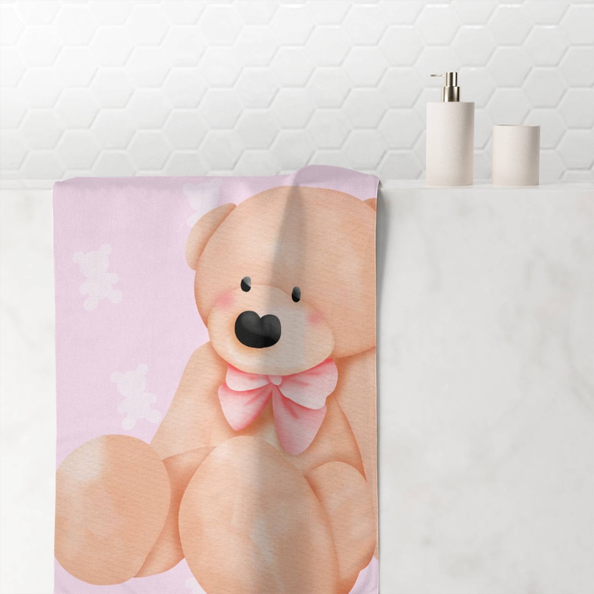 Cute Teddy Bear | Mix & Match Naughty XL Fun-Flirty Lovers’ Towels