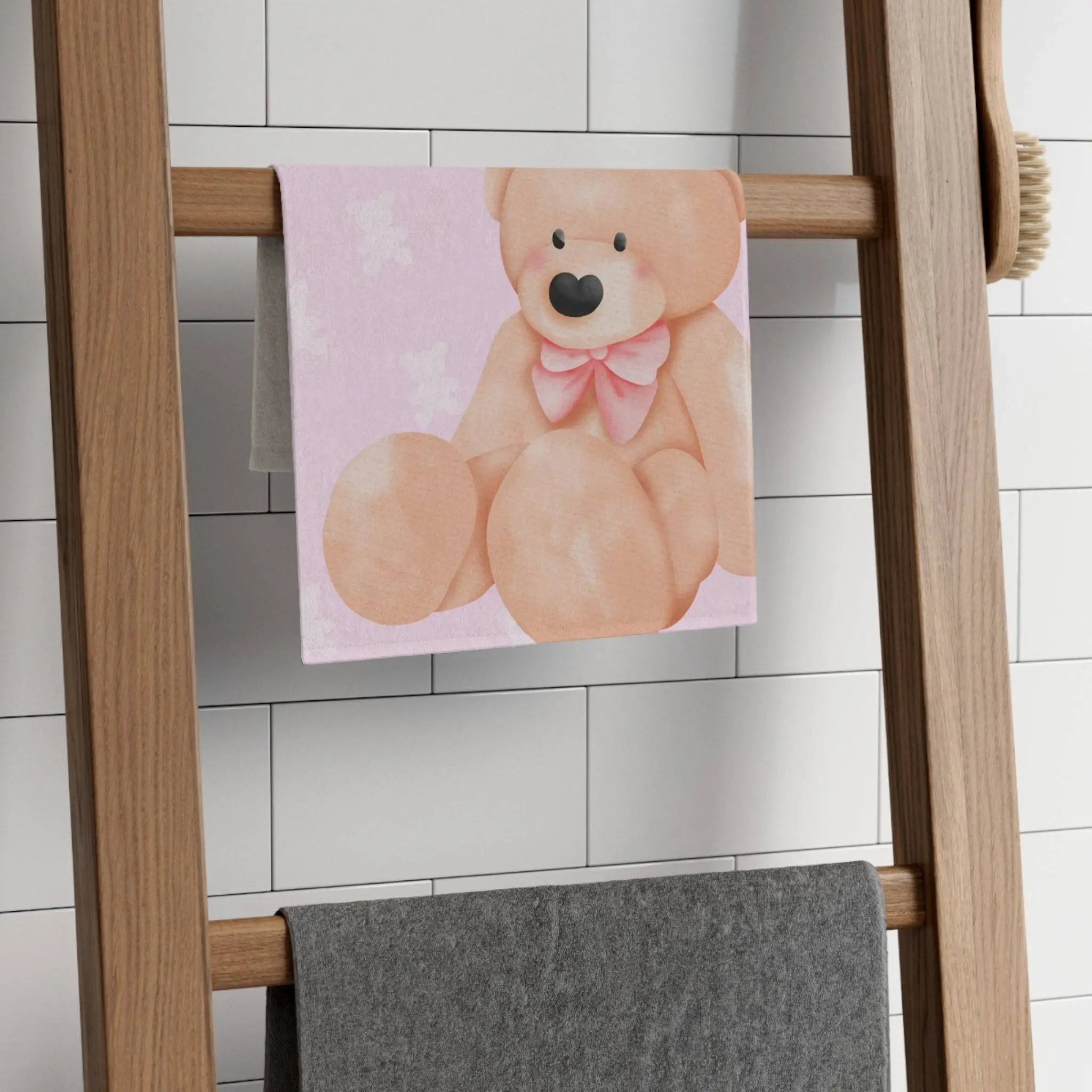 Cute Teddy Bear | Mix & Match Soft Fun-Flirty Lovers’ Towels