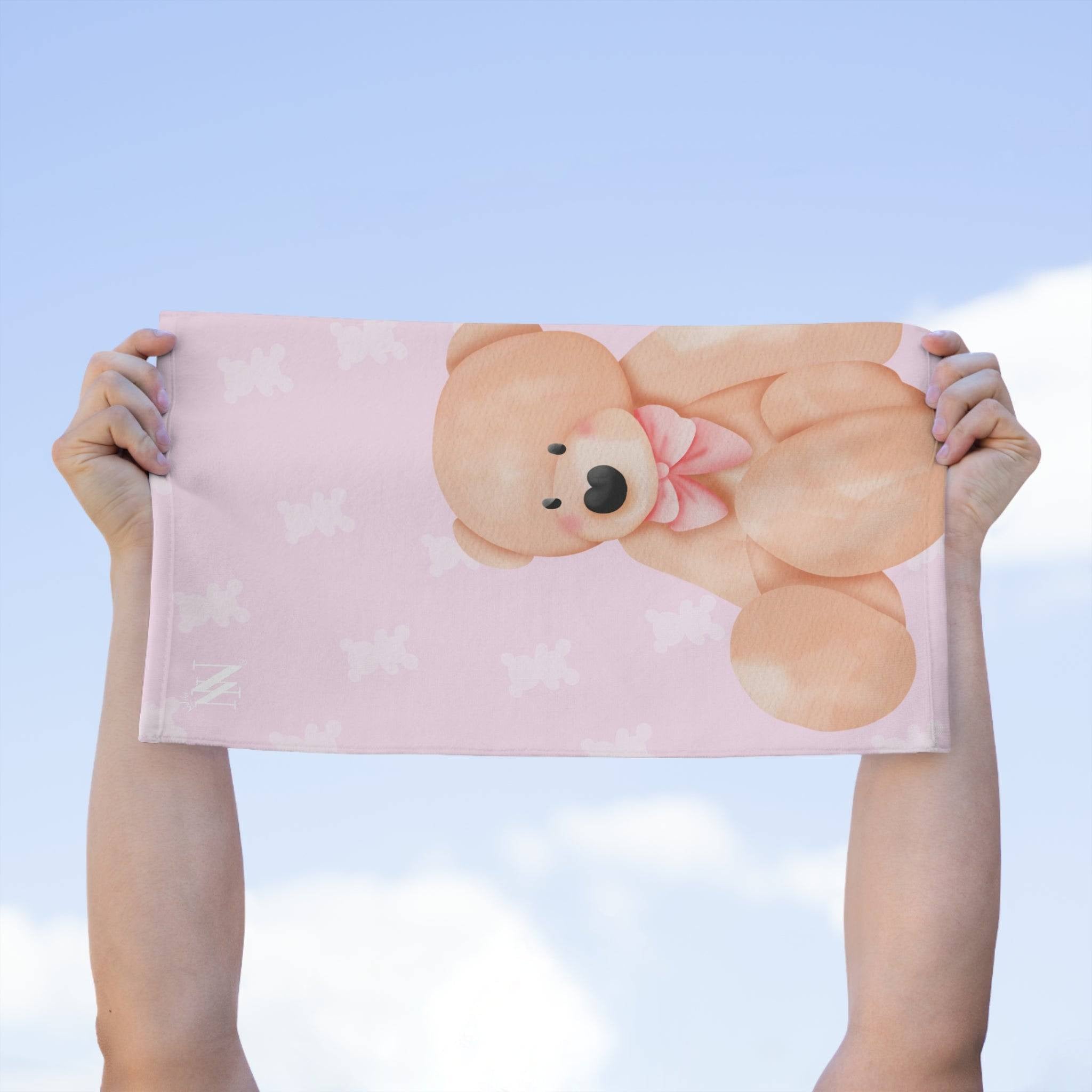 Cute Teddy Bear | Mix & Match Soft Fun-Flirty Lovers’ Towels