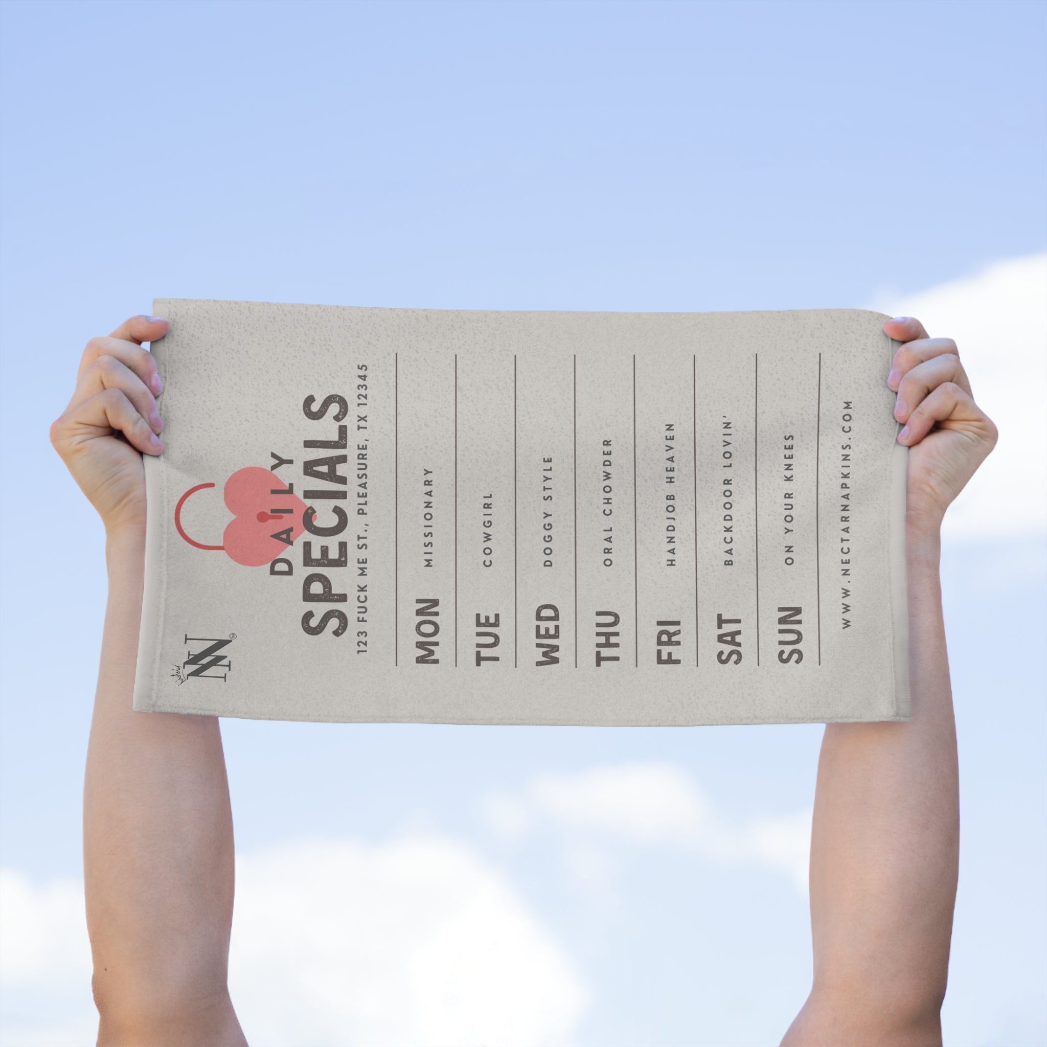 Daily Specials | Mix & Match Soft Fun-Flirty Lovers’ Towels