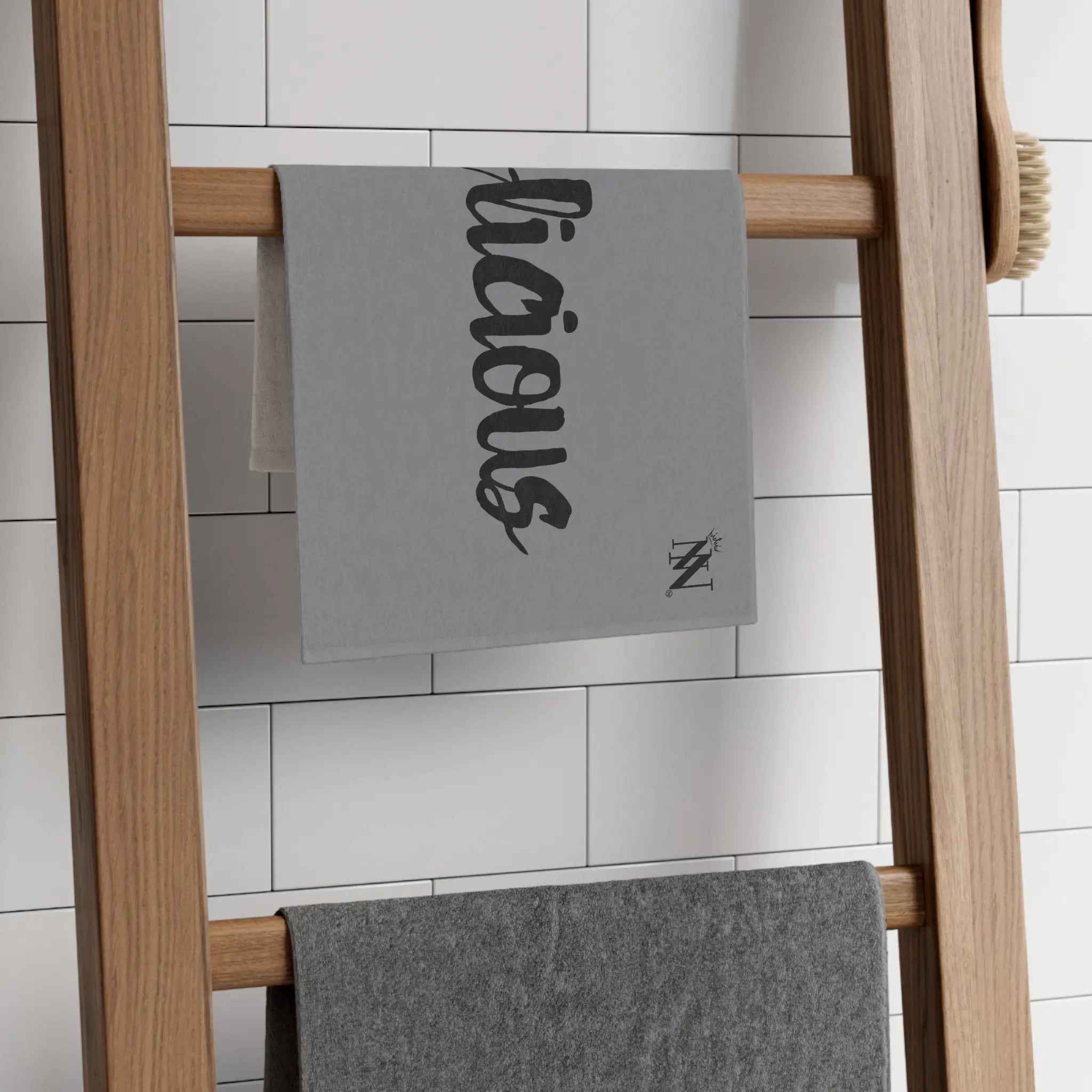 Dam-licious Grey | Mix & Match Soft Fun-Flirty Lovers’ Towels