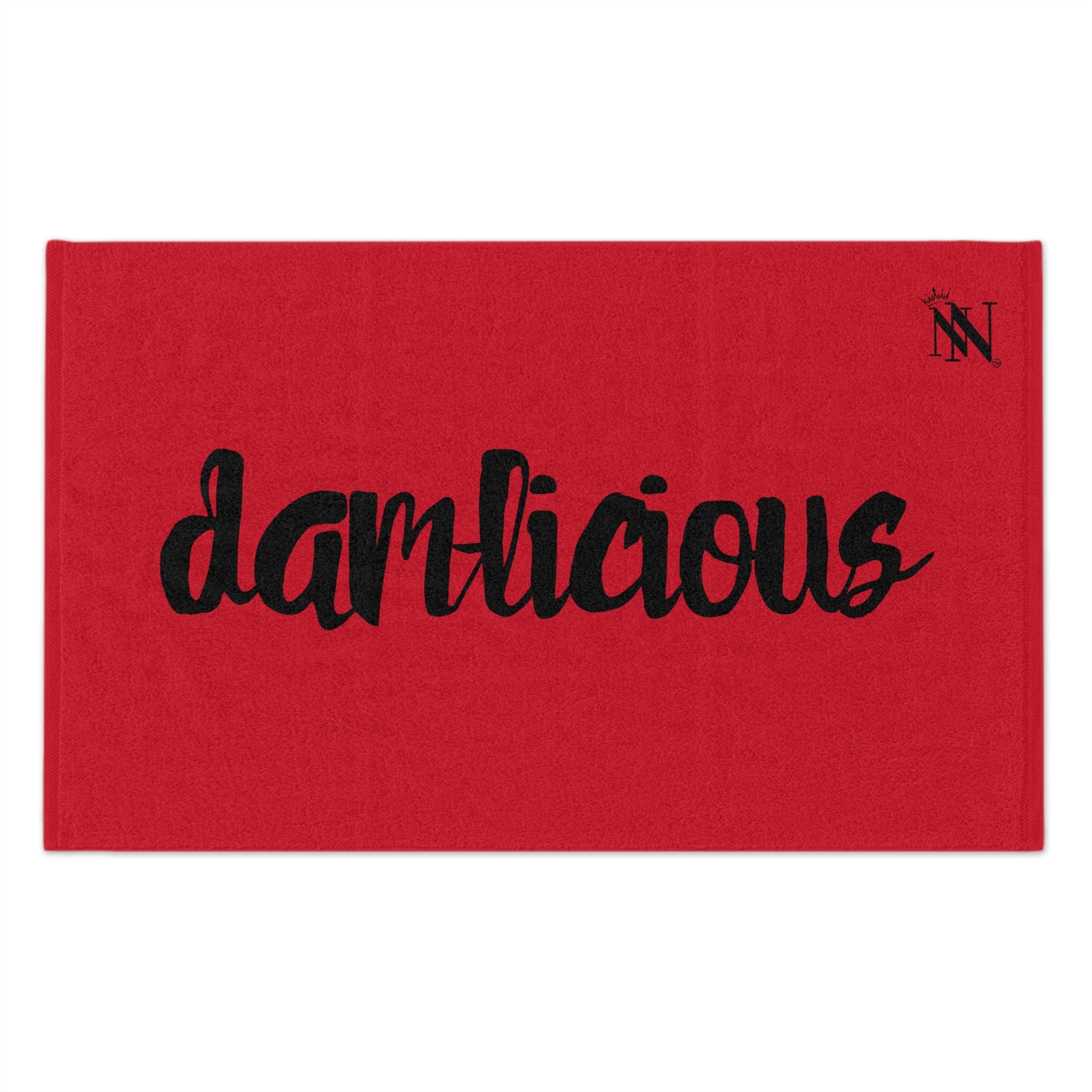 Dam-licious Red | Mix & Match Soft Fun-Flirty Lovers’ Towels