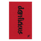 Dam-licious Red | Mix & Match Soft Fun-Flirty Lovers’ Towels