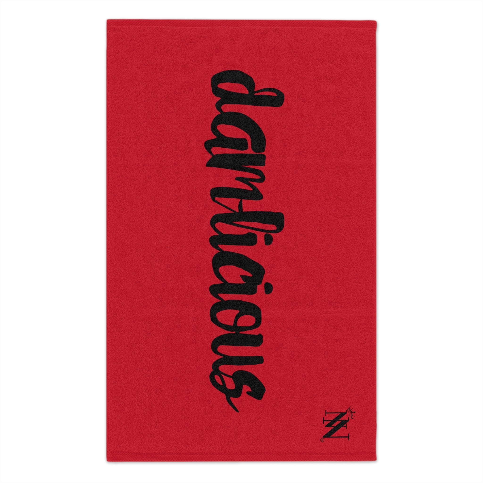 Dam-licious Red | Mix & Match Soft Fun-Flirty Lovers’ Towels