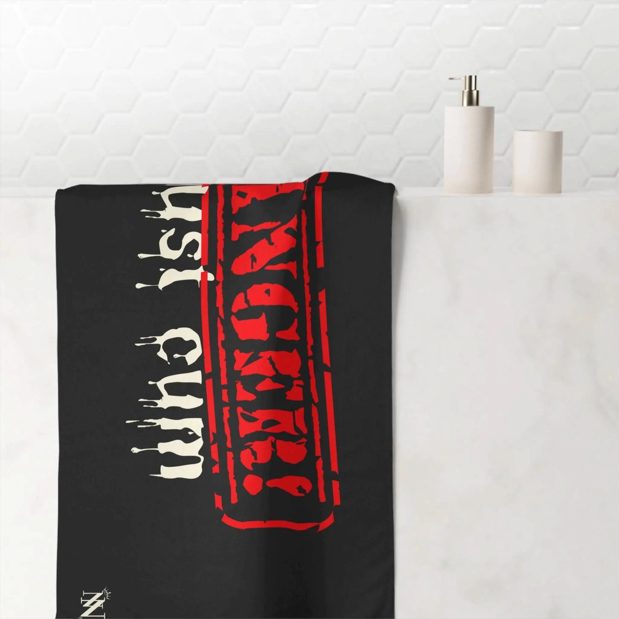 Danger: Must Cum | Mix & Match Naughty XL Fun-Flirty Lovers’ Towels