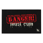 Danger: Must Cum | Mix & Match Soft Fun-Flirty Lovers’ Towels