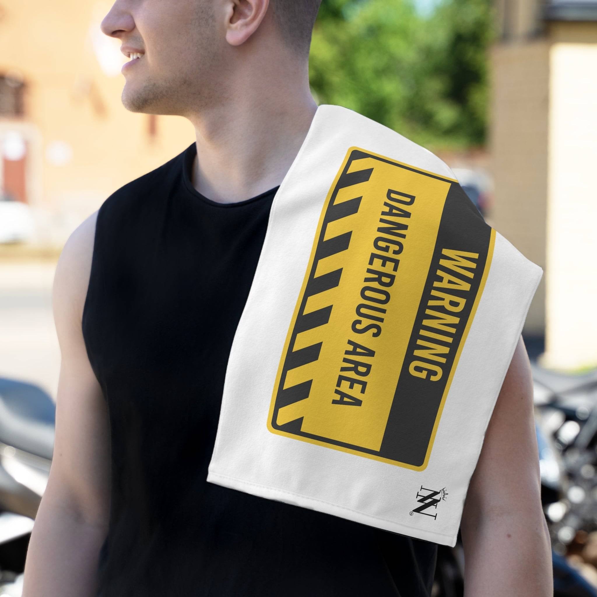 Dangerous Area | Mix & Match Soft Fun-Flirty Lovers’ Towels