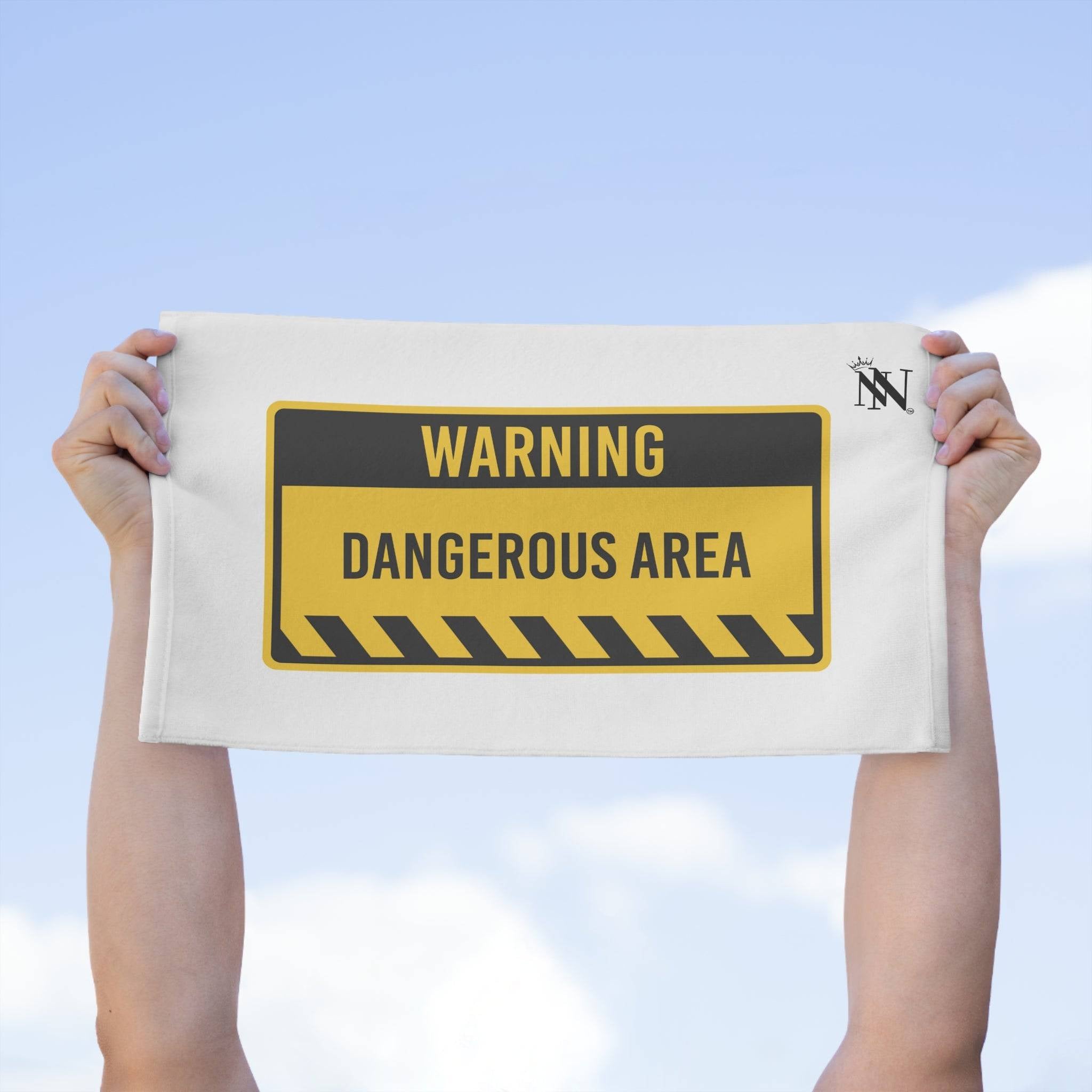 Dangerous Area | Mix & Match Soft Fun-Flirty Lovers’ Towels