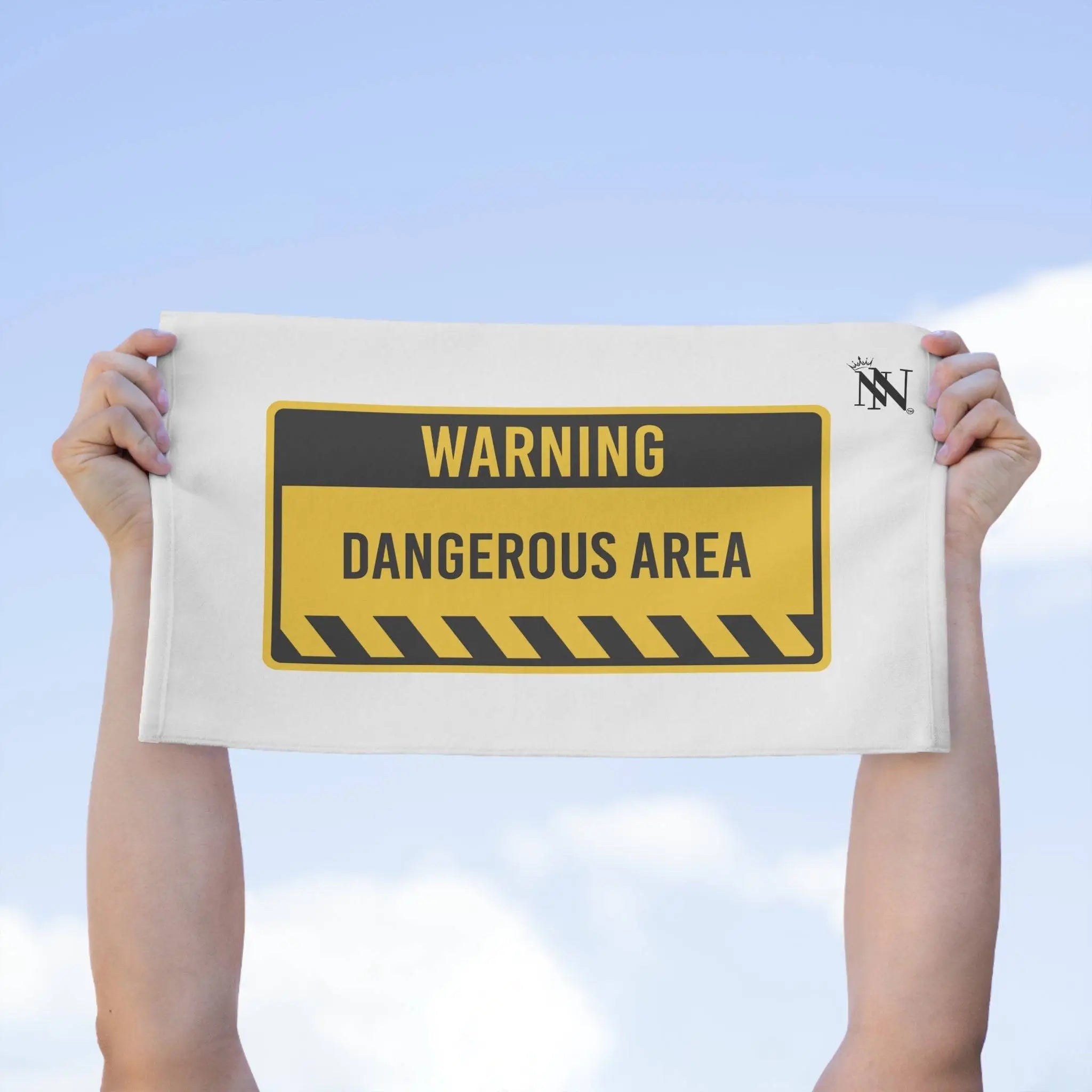 Dangerous Area | Mix & Match Soft Fun-Flirty Lovers’ Towels