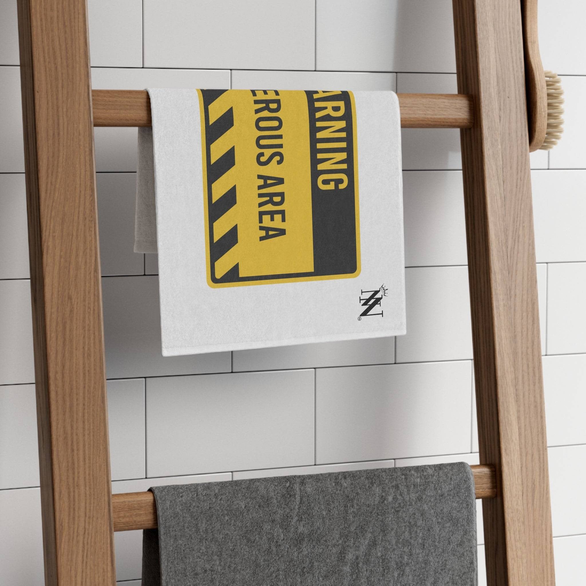 Dangerous Area | Mix & Match Soft Fun-Flirty Lovers’ Towels