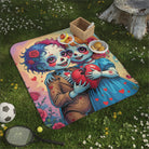 Dead Dolls in Love | Mix Match Fun-Flirty Lovers’ Water-Resistant Blankets