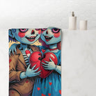 Dead Dolls in Love | Mix & Match XL Fun-Flirty Lovers’ Towels