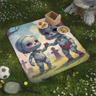 Dead Dolls Love | Mix Match Fun-Flirty Lovers’ Water-Resistant Blankets