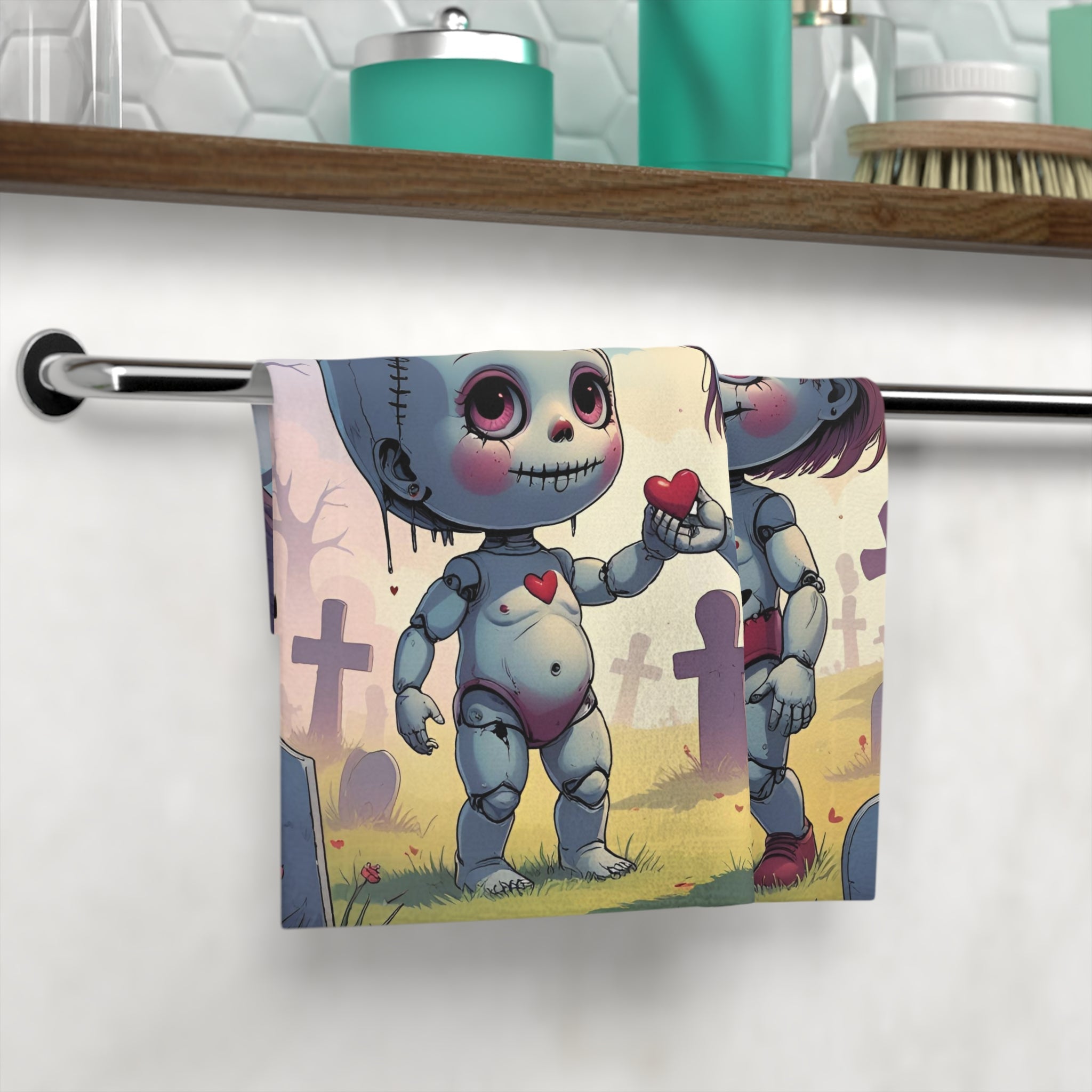 Dead Dolls Love | Mix & Match Lils’ Fun-Flirty Lovers’ Towels