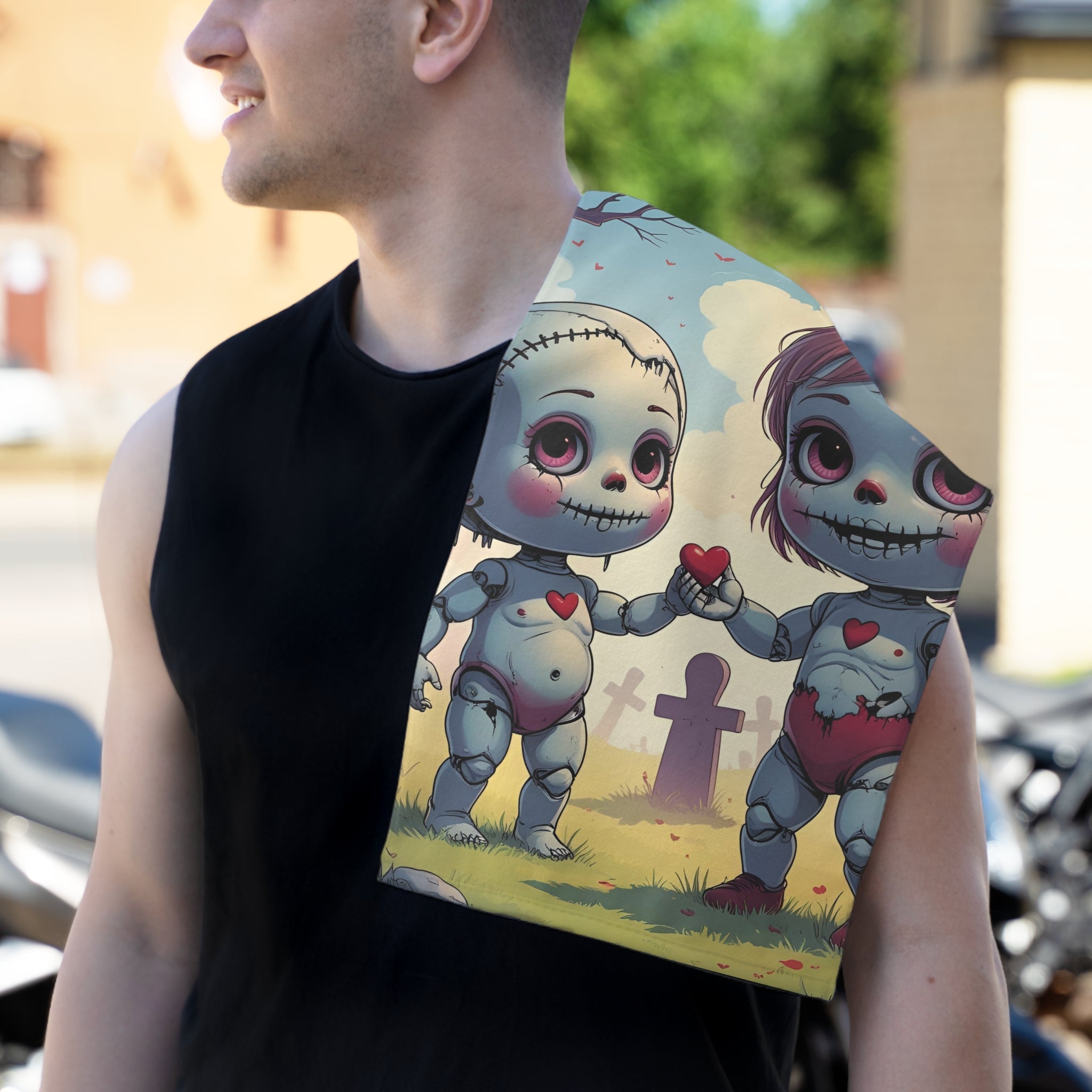 Dead Dolls Love | Mix & Match Soft Fun-Flirty Lovers’ Towels