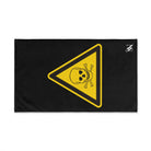 Death Skull Warning Black | Mix & Match Original Fun-Flirty Lovers’ Towels