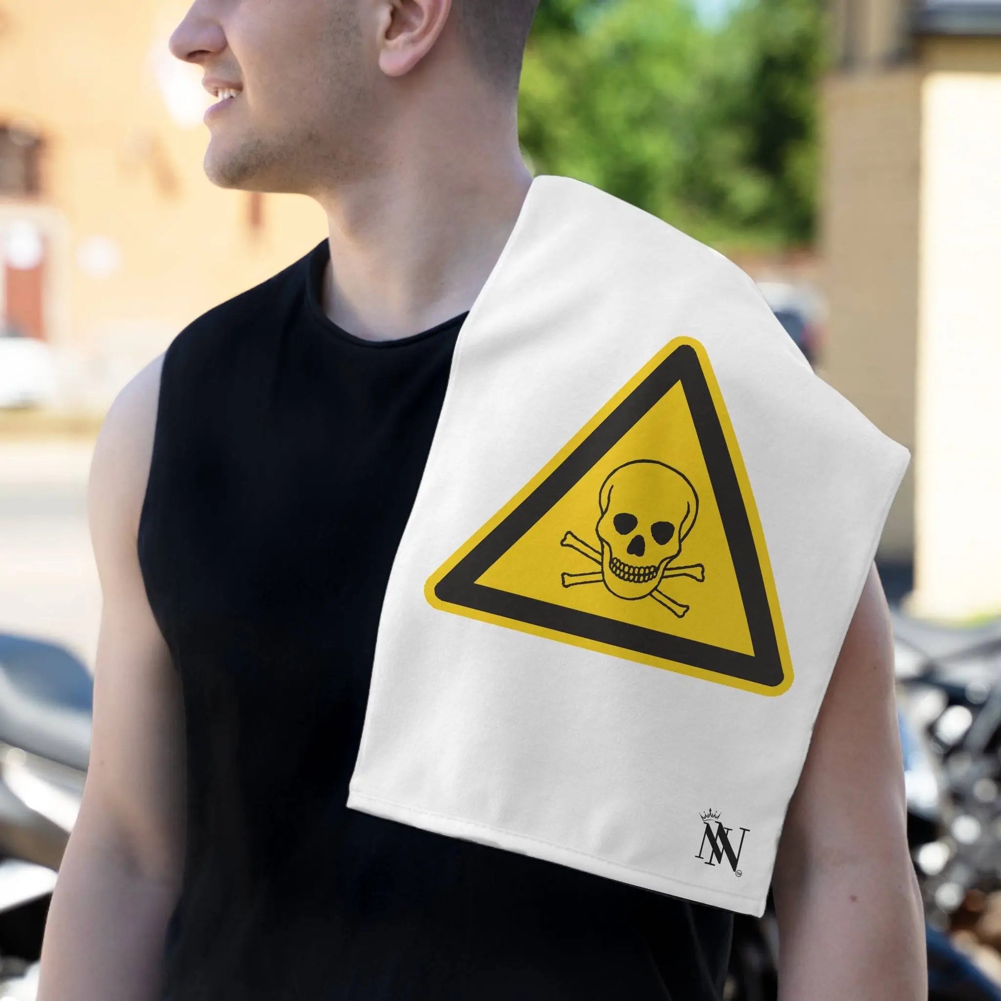 Death Warning | Mix & Match Soft Fun-Flirty Lovers’ Towels