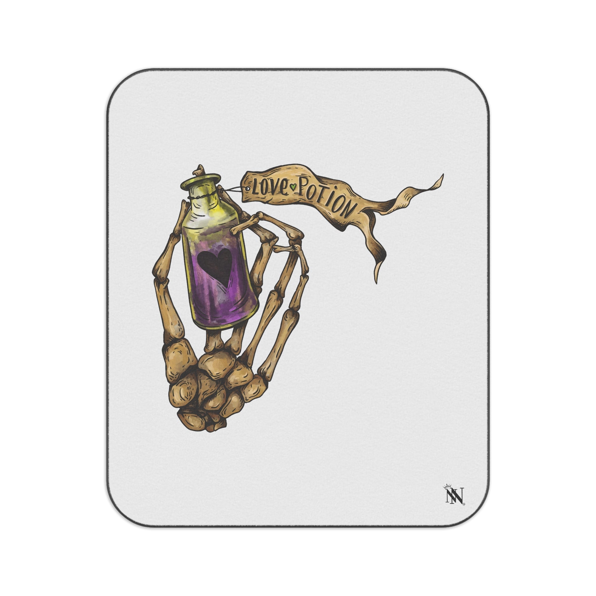 Death’s Love Potion | Mix Match Fun-Flirty Lovers’ Water-Resistant Blankets