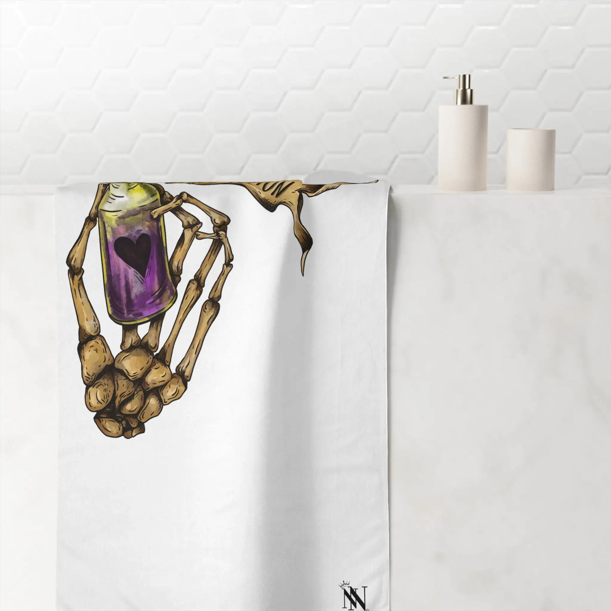 Death’s Love Potion | Mix & Match XL Fun-Flirty Lovers’ Towels