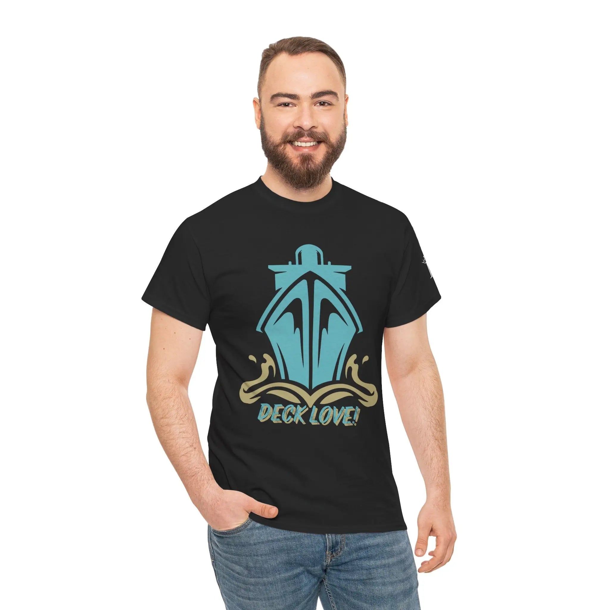 Deck Love Cruise Ship Vacation | Mix & Match 100% Cotton Unisex Fun-Flirty Lovers’ Tees