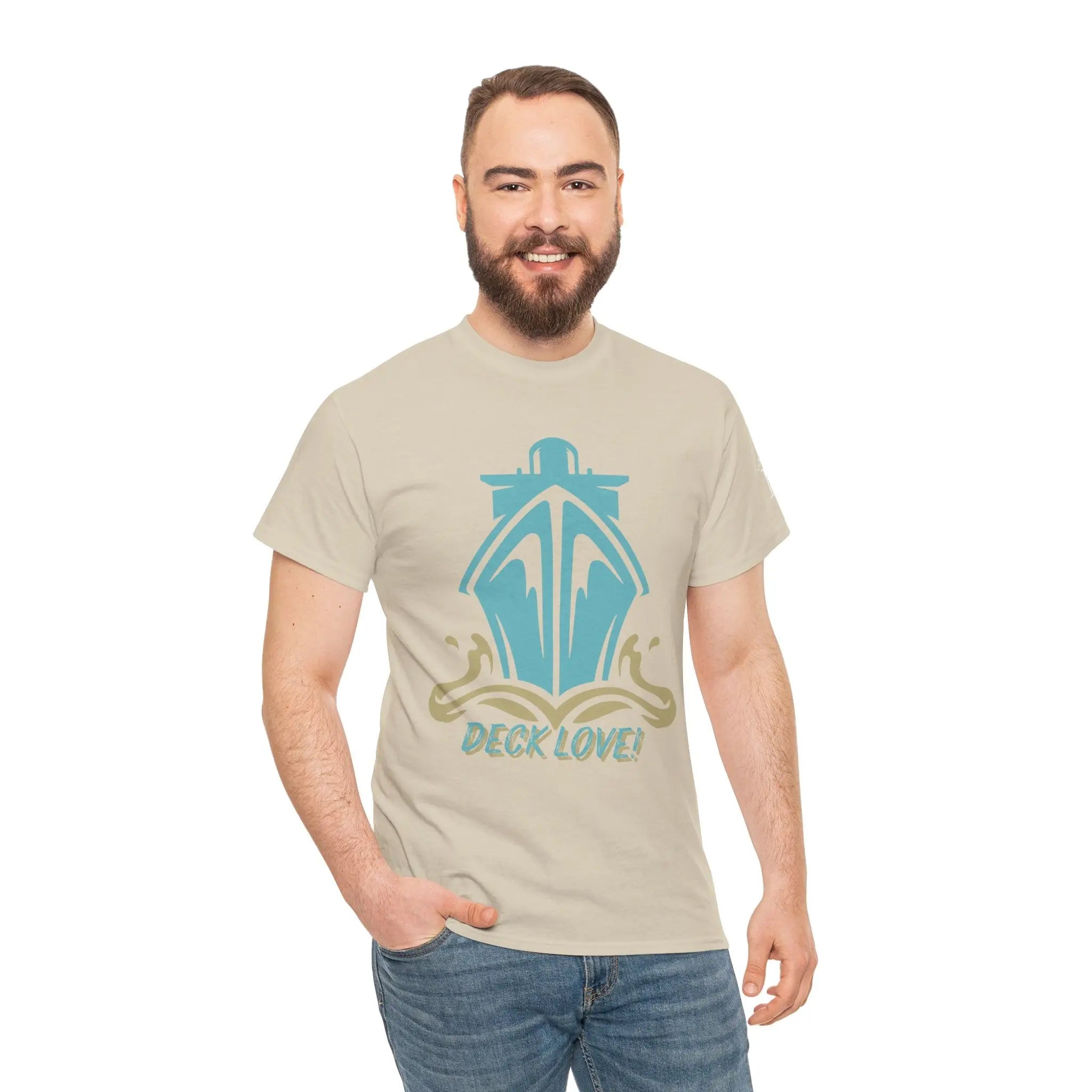 Deck Love Cruise Ship Vacation | Mix & Match 100% Cotton Unisex Fun-Flirty Lovers’ Tees