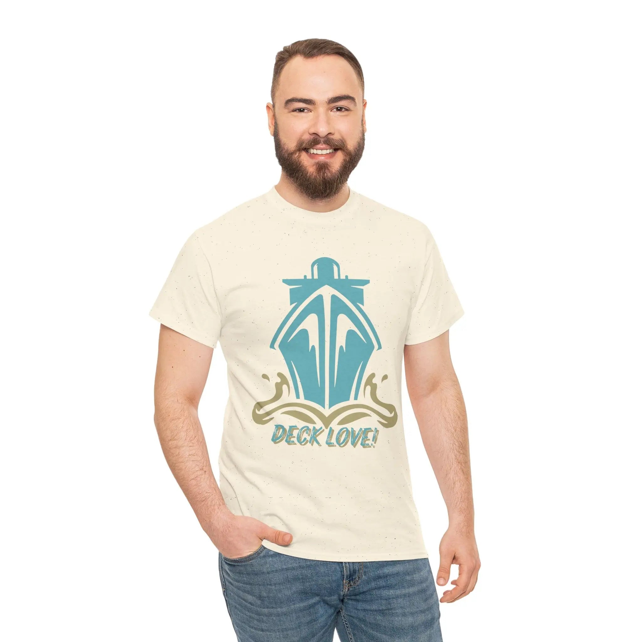 Deck Love Cruise Ship Vacation | Mix & Match 100% Cotton Unisex Fun-Flirty Lovers’ Tees