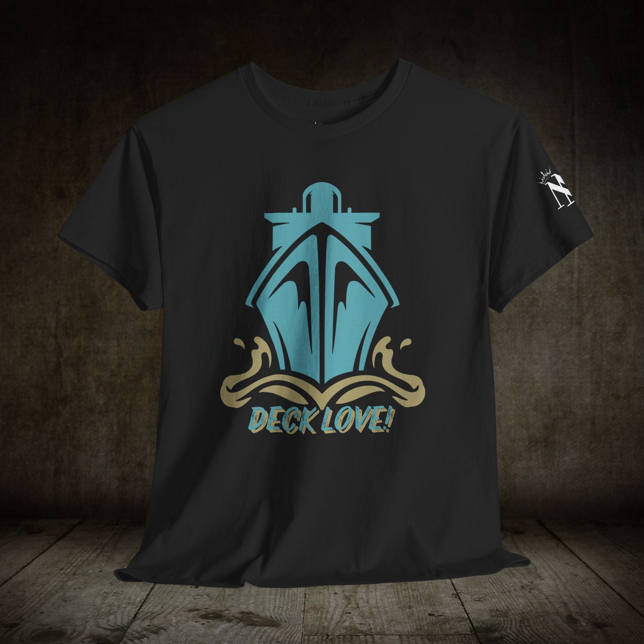 Deck Love Cruise Ship Vacation | Mix & Match 100% Cotton Unisex Fun-Flirty Lovers’ Tees