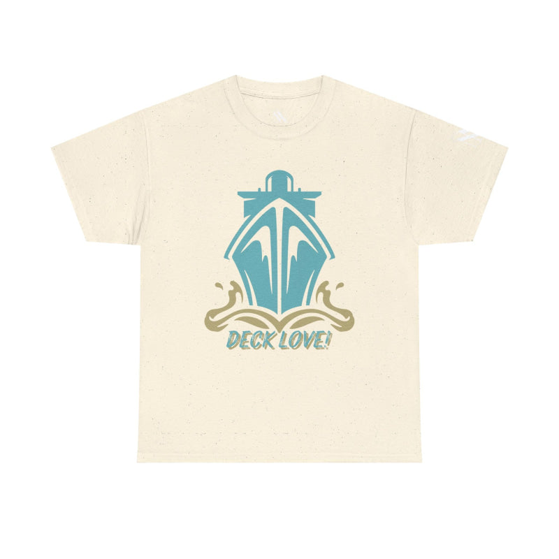 Deck Love Cruise Ship Vacation | Mix & Match 100% Cotton Unisex Fun-Flirty Lovers’ Tees