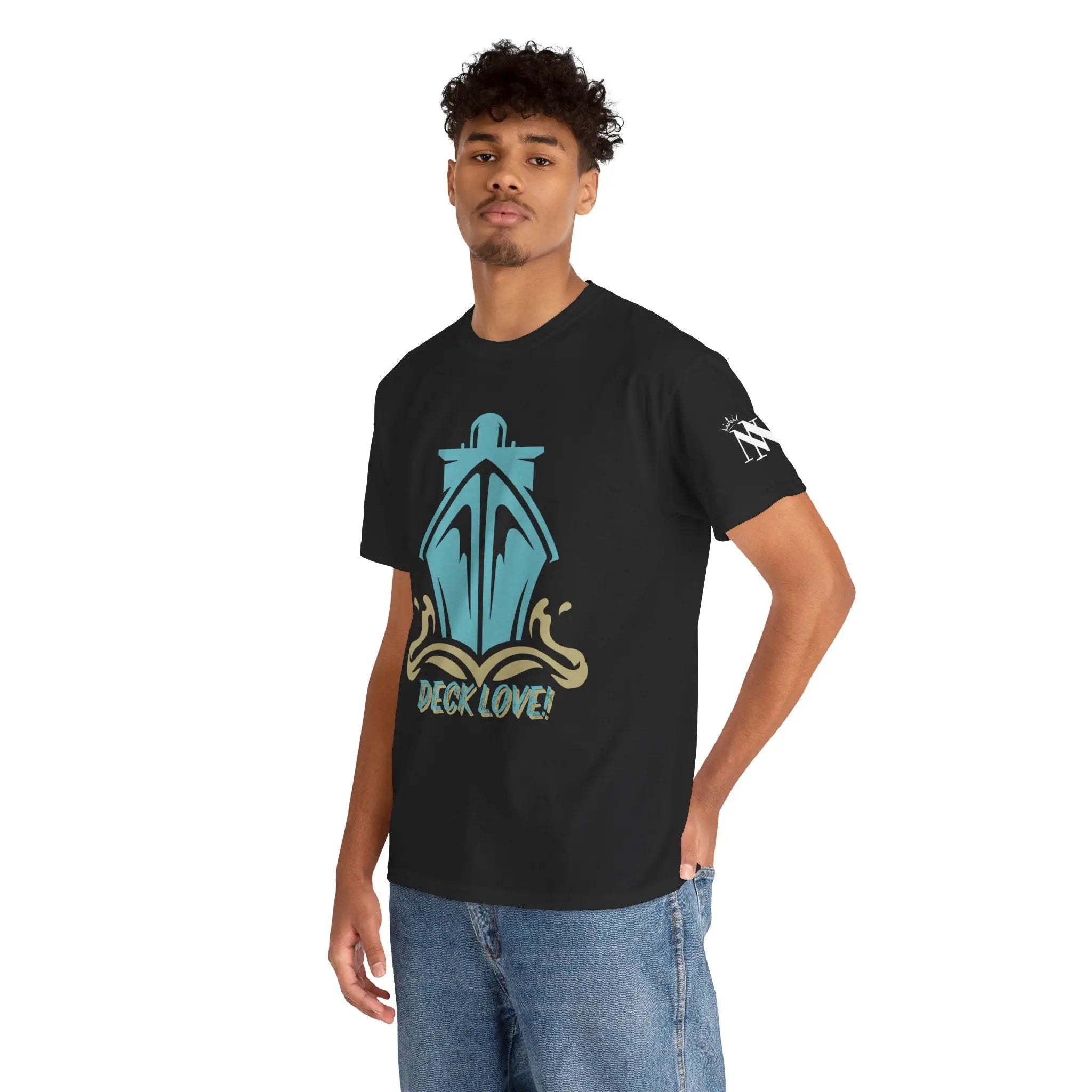 Deck Love Cruise Ship Vacation | Mix & Match 100% Cotton Unisex Fun-Flirty Lovers’ Tees