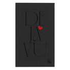 DeJa’Vu Dark Grey | Mix & Match Soft Fun-Flirty Lovers’ Towels