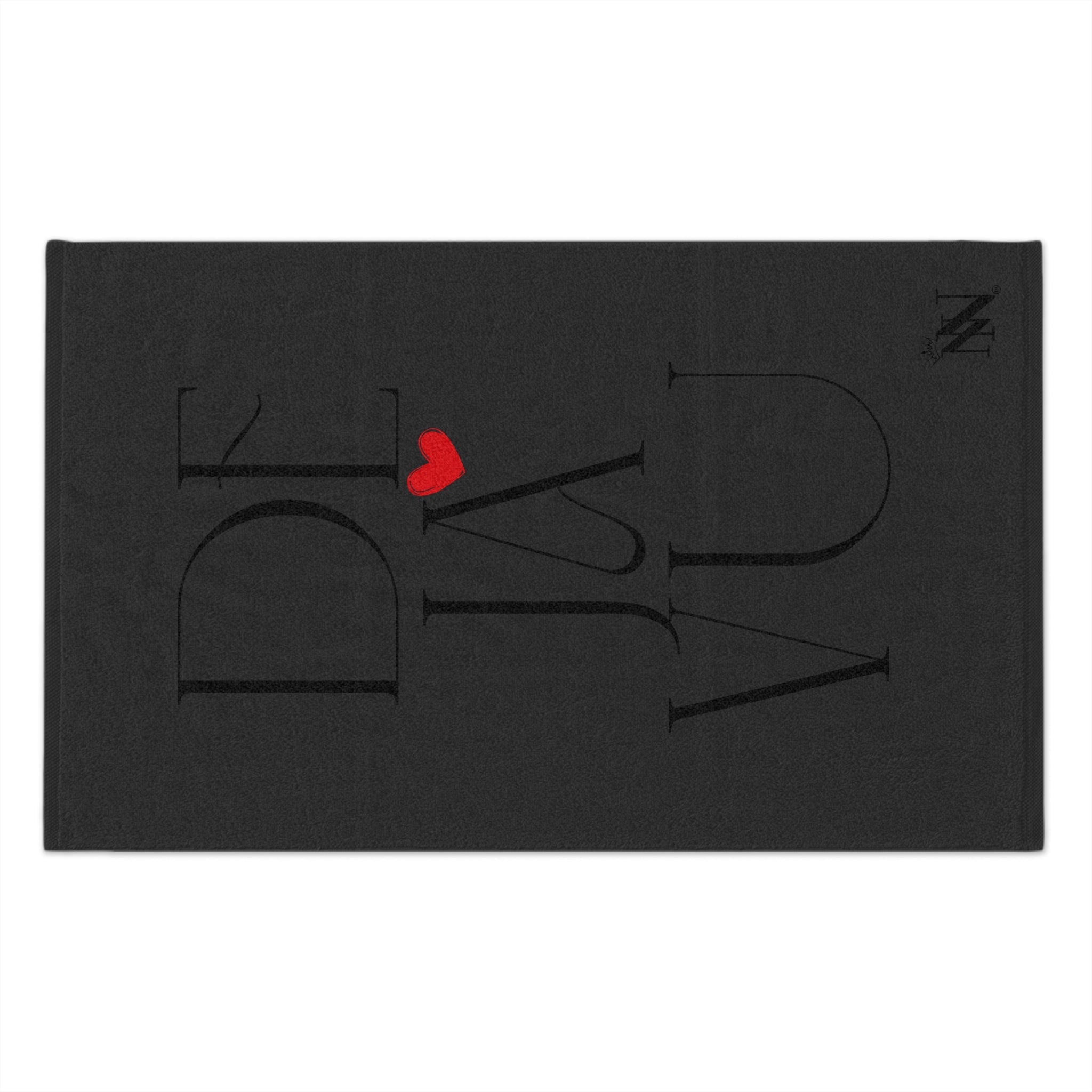 DeJa’Vu Dark Grey | Mix & Match Soft Fun-Flirty Lovers’ Towels