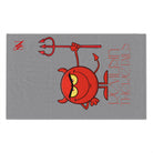 Devil is in The Details Grey | Mix & Match Soft Fun-Flirty Lovers’ Towels