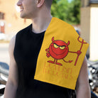 Devil is in The Details Yellow | Mix & Match Soft Fun-Flirty Lovers’ Towels