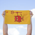 Devil is in The Details Yellow | Mix & Match Soft Fun-Flirty Lovers’ Towels