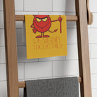 Devil is in The Details Yellow | Mix & Match Soft Fun-Flirty Lovers’ Towels