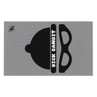 Dick Bandit Grey | Mix & Match Soft Fun-Flirty Lovers’ Towels