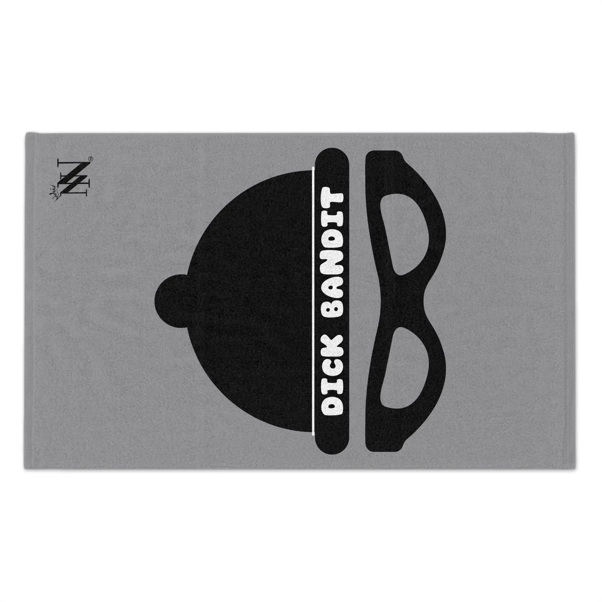 Dick Bandit Grey | Mix & Match Soft Fun-Flirty Lovers’ Towels