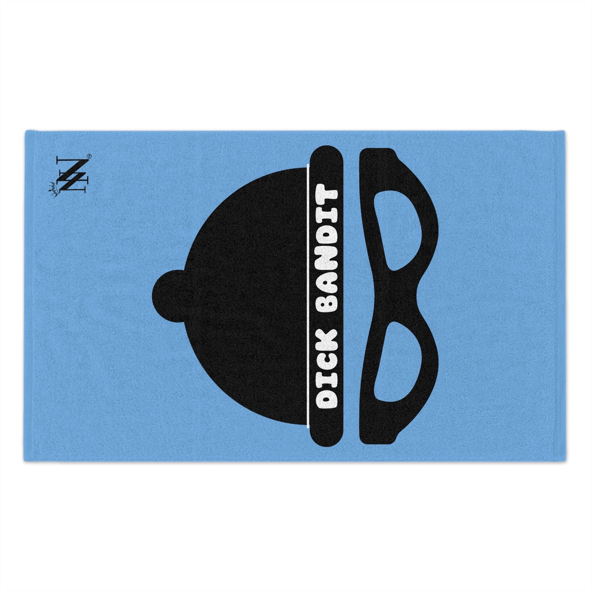 Dick Bandit Light Blue | Mix & Match Soft Fun-Flirty Lovers’ Towels