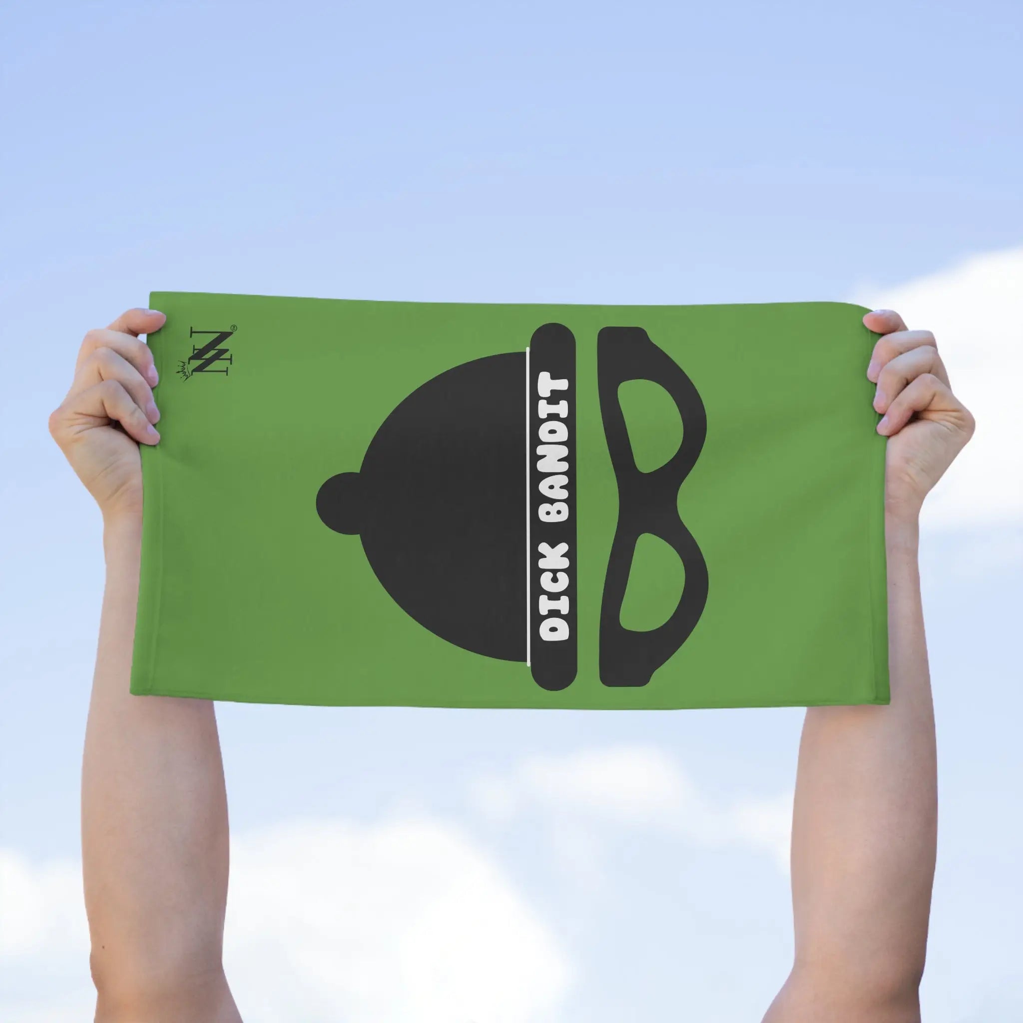 Dick Bandit Light Green | Mix & Match Soft Fun-Flirty Lovers’ Towels
