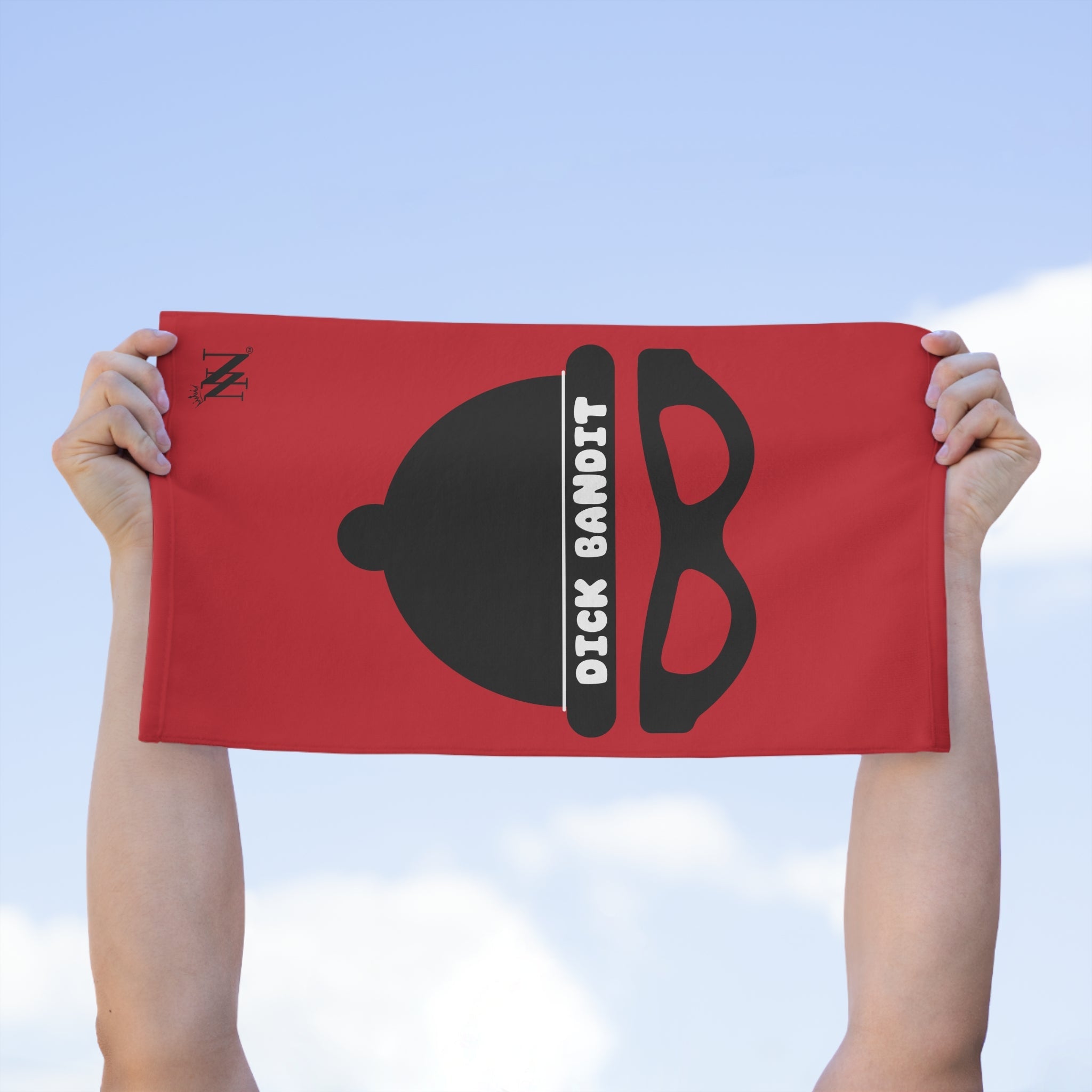 Dick Bandit Red | Mix & Match Soft Fun-Flirty Lovers’ Towels