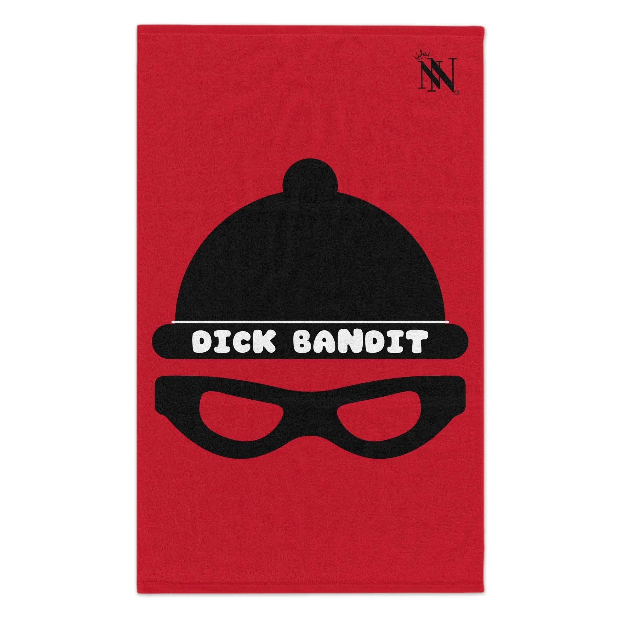 Dick Bandit Red | Mix & Match Soft Fun-Flirty Lovers’ Towels