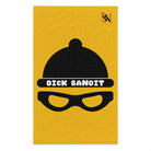Dick Bandit Yellow | Mix & Match Soft Fun-Flirty Lovers’ Towels