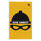 Dick Bandit Yellow | Mix & Match Soft Fun-Flirty Lovers’ Towels