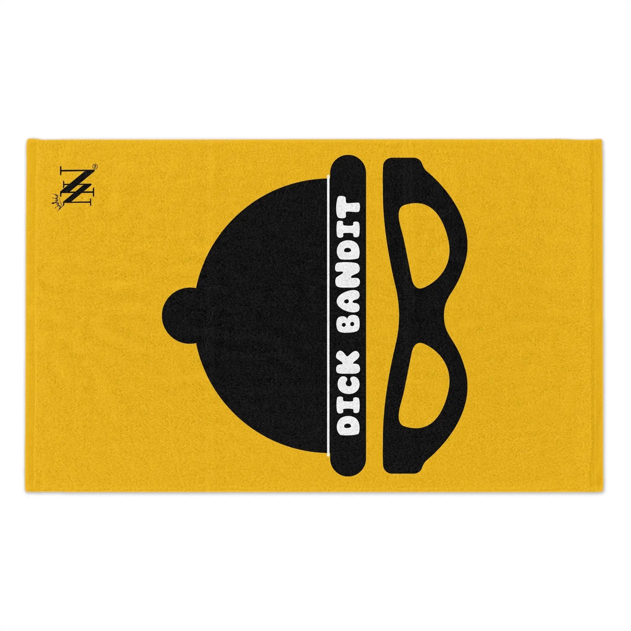 Dick Bandit Yellow | Mix & Match Soft Fun-Flirty Lovers’ Towels