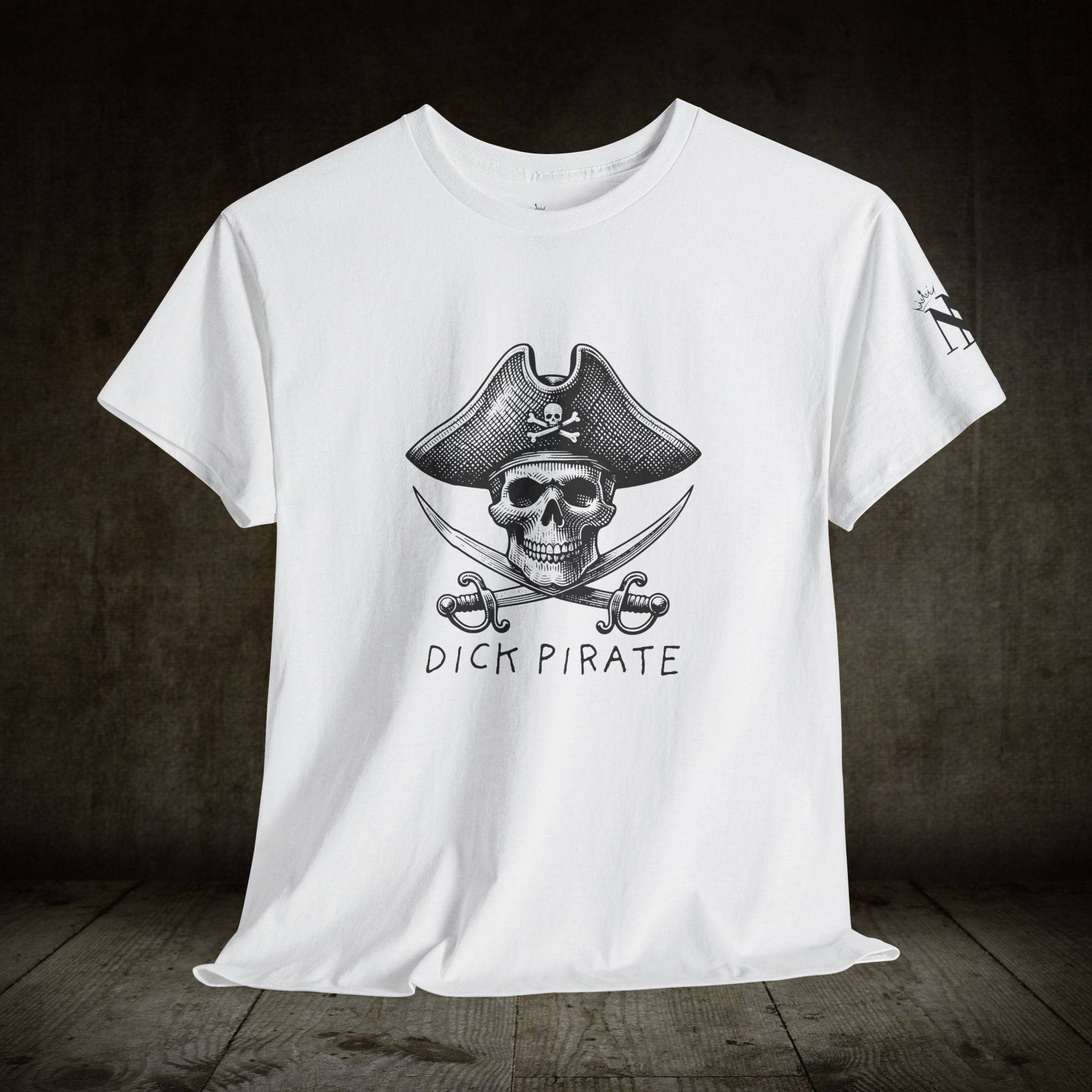 Dick Pirate | Mix & Match 100% Cotton Unisex Fun-Flirty Lovers’ Tees