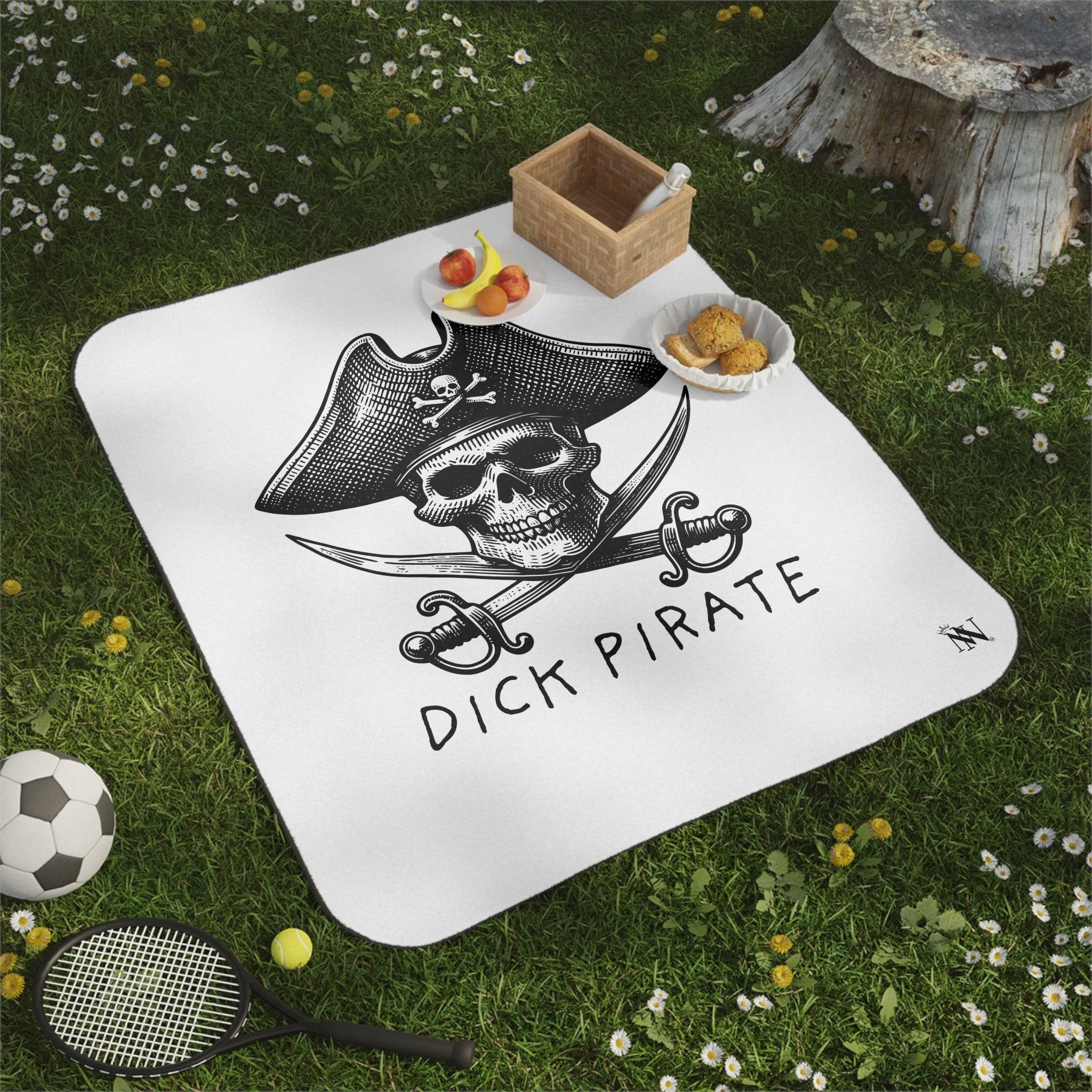 Dick Pirate | Mix Match Fun-Flirty Lovers’ Water-Resistant Blankets