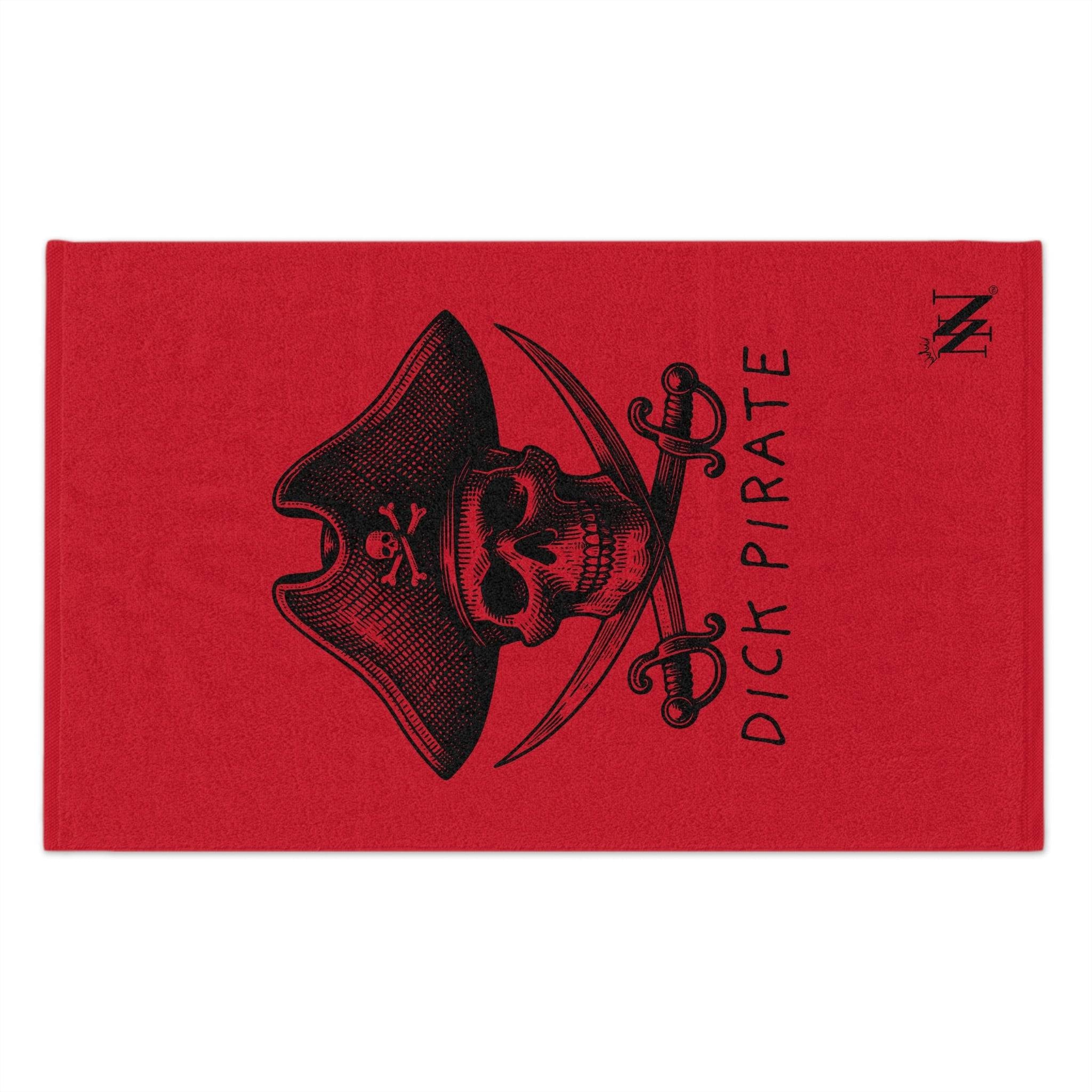 Dick Pirate Red Mix & Match Soft Sex Towels | Naughty Lovers’ Gifts