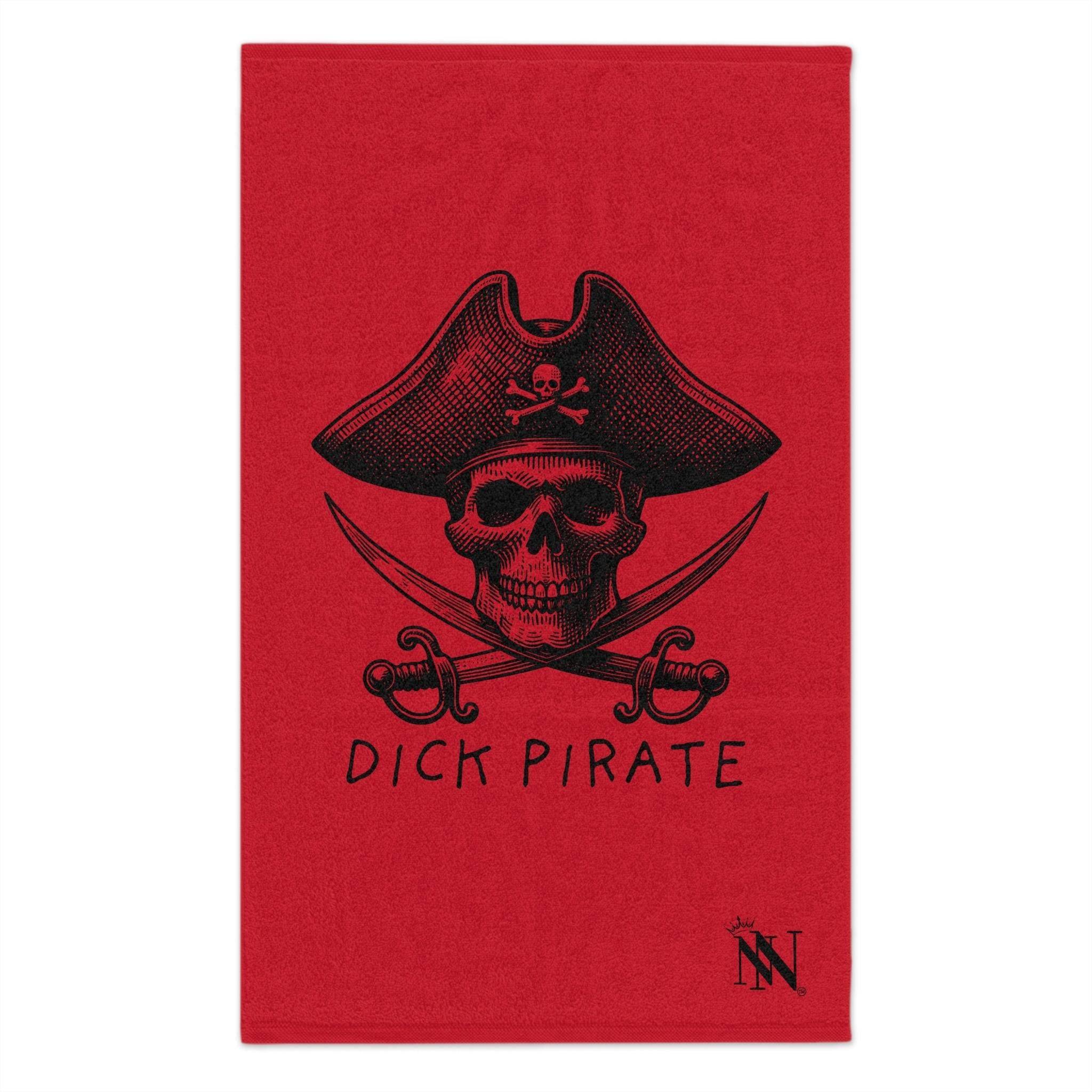 Dick Pirate Red Mix & Match Soft Sex Towels | Naughty Lovers’ Gifts