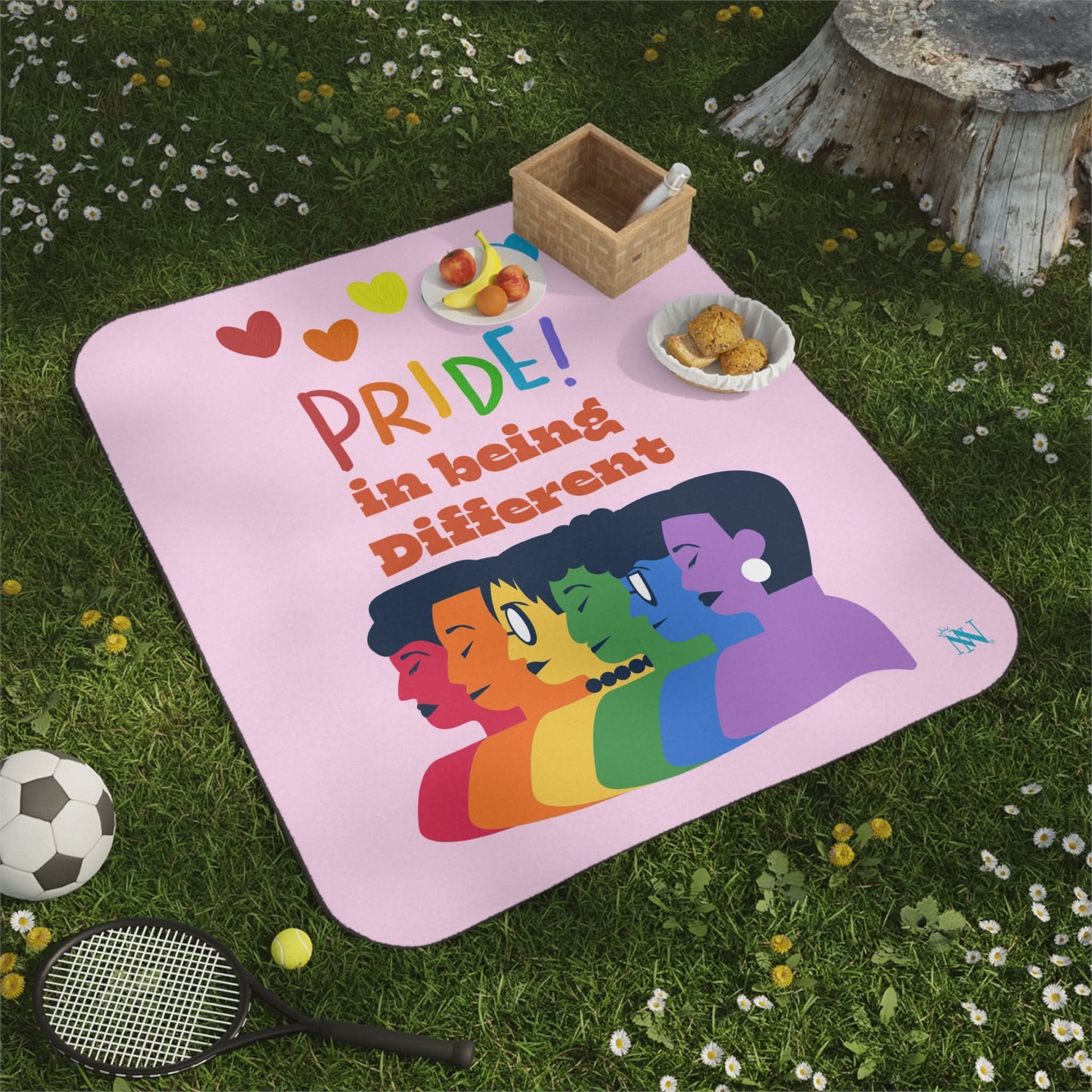 Different Pride | Mix Match Fun-Flirty Lovers’ Water-Resistant Blankets